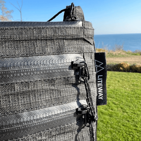 【LITEWAY（ライトウェイ）】TRAVEL WALLET ULTRA / Black（トラベルウォレット ウルトラ ブラック）