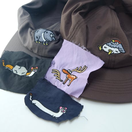 ※作成中【UNTAMED（アンテイムド）】ニホンリスの帽子（DAD HAT）