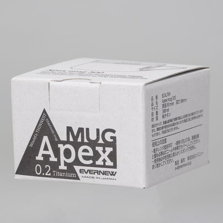 【EVERNEW（エバニュー）】Apex mug 300