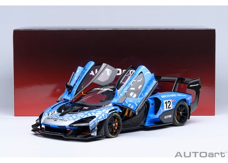 AUTOart 1/18　マクラーレン セナ GTR プレゼンテーションカー #12　81955