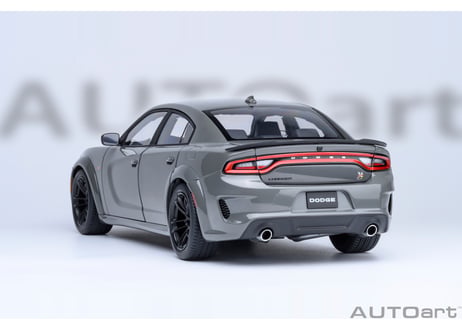 AUTOart 1/18　ダッジ チャージャー スキャットパック ワイドボディ （グレー ＜DESTROYER GREY＞）　71756