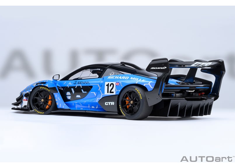 AUTOart 1/18 マクラーレン セナ GTR プレゼンテーションカー #12 8195