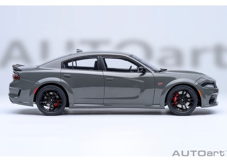 AUTOart 1/18　ダッジ チャージャー スキャットパック ワイドボディ （グレー ＜DESTROYER GREY＞）　71756