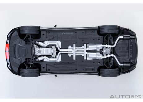 AUTOart 1/18　ダッジ チャージャー SRT ヘルキャット レッドアイ ジェイルブレイク （ブラック／オレンジ・ストライプ ＜PITCH BLACK＞）　71754