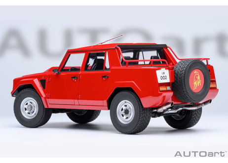AUTOart 1/18　ランボルギーニ LM002 （レッド）　74551