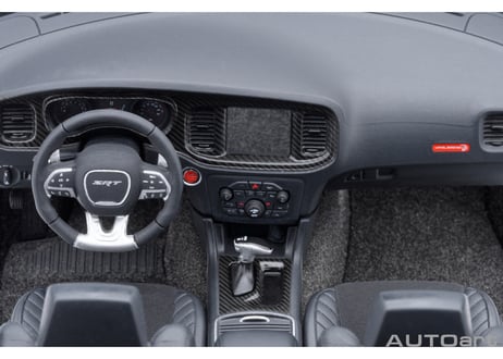 AUTOart 1/18　ダッジ チャージャー SRT ヘルキャット レッドアイ ジェイルブレイク （パール・ブルー／カーボンブラック・ストライプ ＜B5 BLUE＞）　71753
