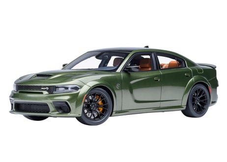 AUTOart 1/18　ダッジ チャージャー SRT ヘルキャット レッドアイ ジェイルブレイク （メタリック・グリーン／ブラック ＜F8 GREEN＞）　71752