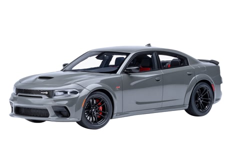 AUTOart 1/18　ダッジ チャージャー スキャットパック ワイドボディ （グレー ＜DESTROYER GREY＞）　71756