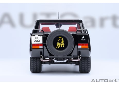AUTOart 1/18　ランボルギーニ LM002 （ブラック）　74550