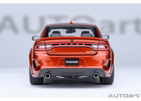 AUTOart 1/18　ダッジ チャージャー SRT ヘルキャット レッドアイ ジェイルブレイク （メタリック・オレンジ ＜SINAMON STICK＞）　71755