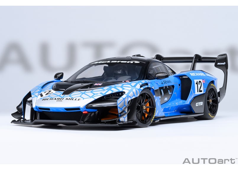 AUTOart 1/18 マクラーレン セナ GTR プレゼンテーションカー #12 8195
