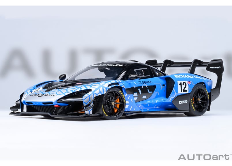 AUTOart 1/18 マクラーレン セナ GTR プレゼンテーションカー #12 8195