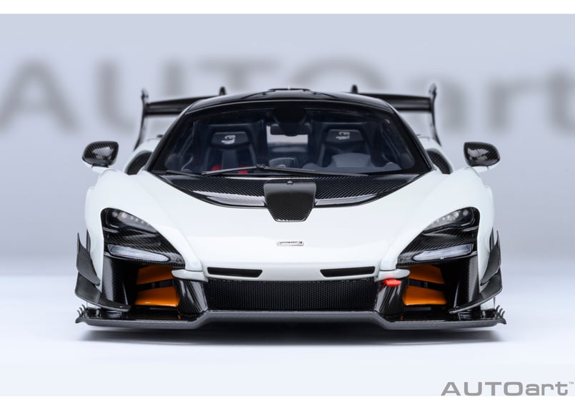AUTOart - 【中古】AutoArt 1/18 マクラーレン セナ(ホワイト) ミニカー[10][240091347810] AUTOart 1/18 マクラーレン セナ GTR （メタリック・ホワイト） 81953 |