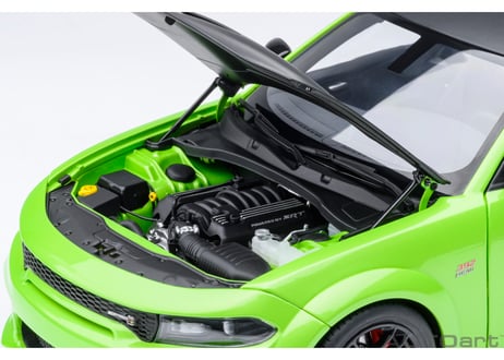 AUTOart 1/18　ダッジ チャージャー スキャットパック ワイドボディ （メタリック・ライムグリーン／マットブラック ＜SUBLIME＞）　71758