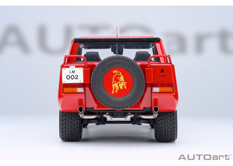 AUTOart 1/18　ランボルギーニ LM002 （レッド）　74551