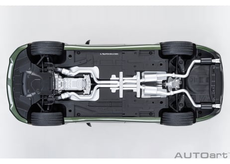 AUTOart 1/18　ダッジ チャージャー SRT ヘルキャット レッドアイ ジェイルブレイク （メタリック・グリーン／ブラック ＜F8 GREEN＞）　71752