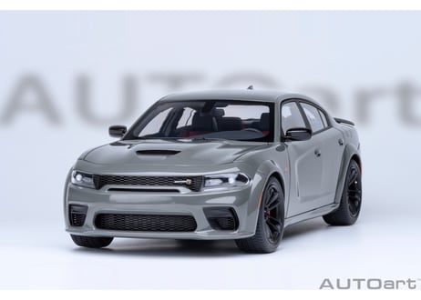 AUTOart 1/18　ダッジ チャージャー スキャットパック ワイドボディ （グレー ＜DESTROYER GREY＞）　71756
