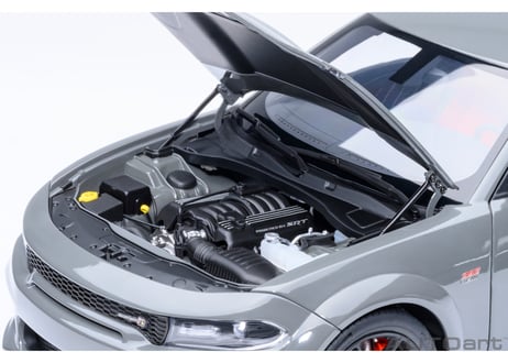 AUTOart 1/18　ダッジ チャージャー スキャットパック ワイドボディ （グレー ＜DESTROYER GREY＞）　71756