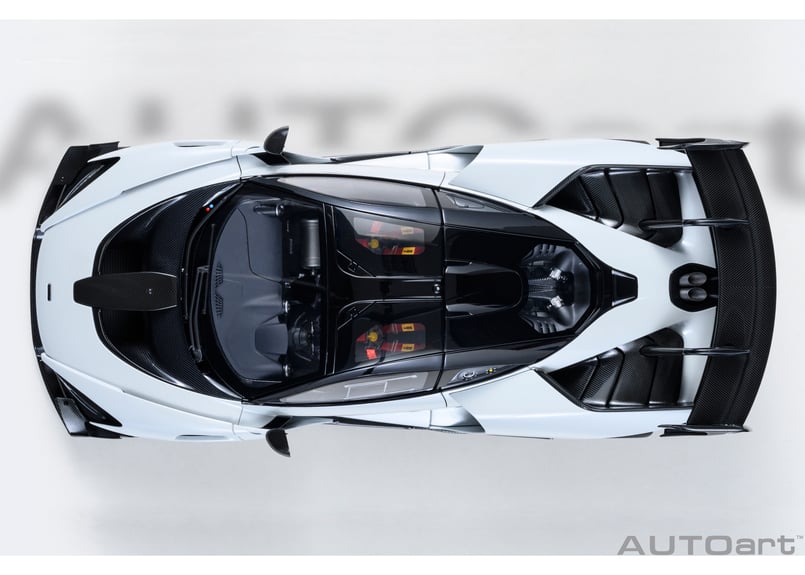 AUTOart - 【中古】AutoArt 1/18 マクラーレン セナ(ホワイト) ミニカー[10][240091347810] AUTOart 1/18 マクラーレン セナ GTR （メタリック・ホワイト） 81953 |
