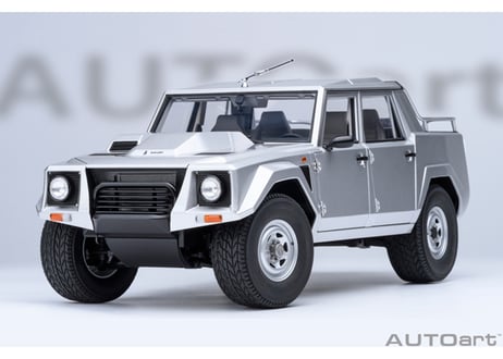AUTOart 1/18　ランボルギーニ LM002 （メタリック・シルバー）　74553