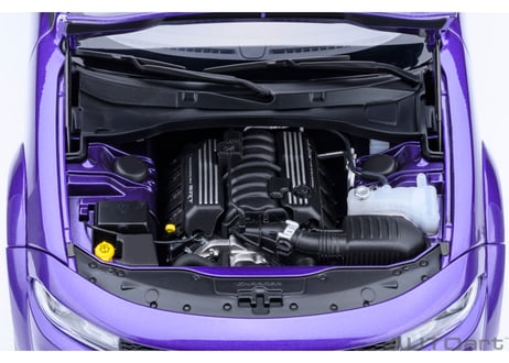 AUTOart 1/18　ダッジ チャージャー スキャットパック ワイドボディ （パール・パープル ＜PLUM CRAZY＞）　71757