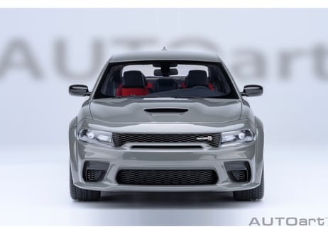 AUTOart 1/18　ダッジ チャージャー スキャットパック ワイドボディ （グレー ＜DESTROYER GREY＞）　71756