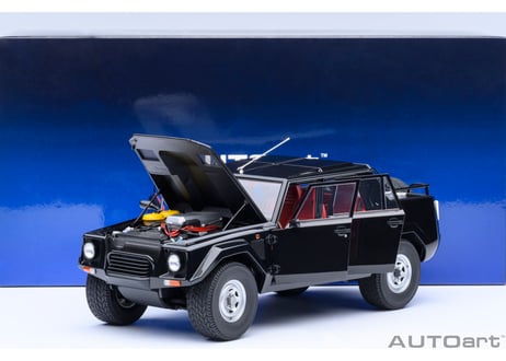 AUTOart 1/18　ランボルギーニ LM002 （ブラック）　74550