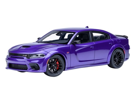 AUTOart 1/18　ダッジ チャージャー スキャットパック ワイドボディ （パール・パープル ＜PLUM CRAZY＞）　71757