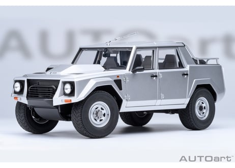 AUTOart 1/18　ランボルギーニ LM002 （メタリック・シルバー）　74553