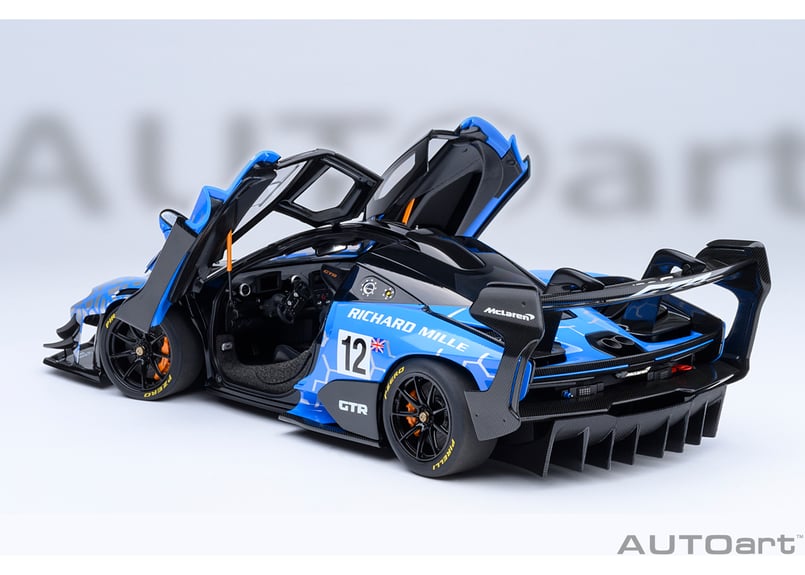 AUTOart 1/18 マクラーレン セナ GTR プレゼンテーションカー #12 8195
