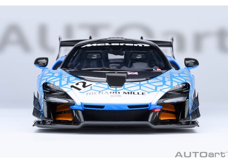 AUTOart 1/18　マクラーレン セナ GTR プレゼンテーションカー #12　81955