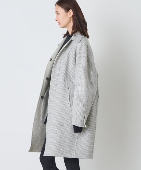 REVERSIBLE CHECK COAT