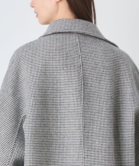 REVERSIBLE CHECK COAT