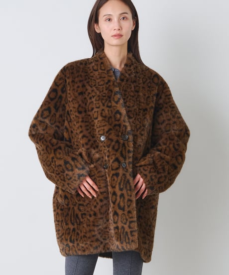 LEOPARD COAT JACKET