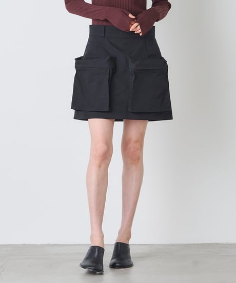 BIG POCKET MINI SKIRT