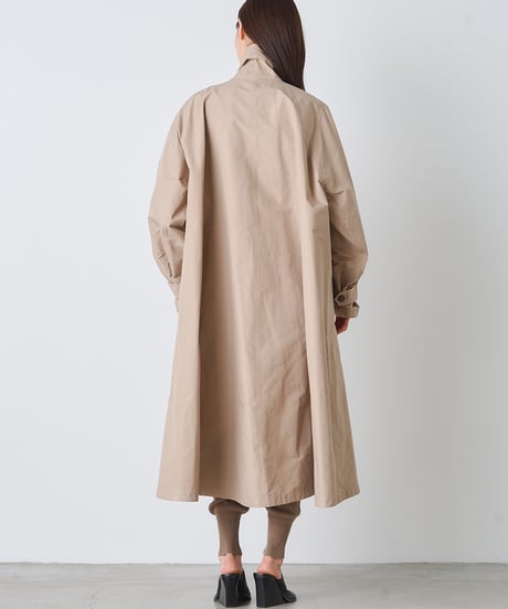 COTTON POLYESTER LONG COAT