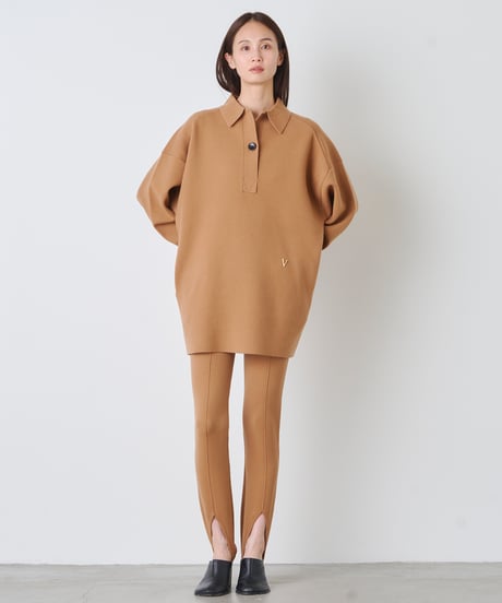 DOUBLE　FACE KNIT　POLO