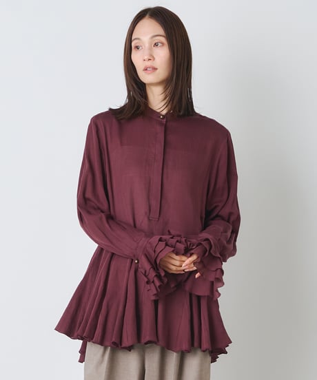 SOFT DOBBY BLOUSE