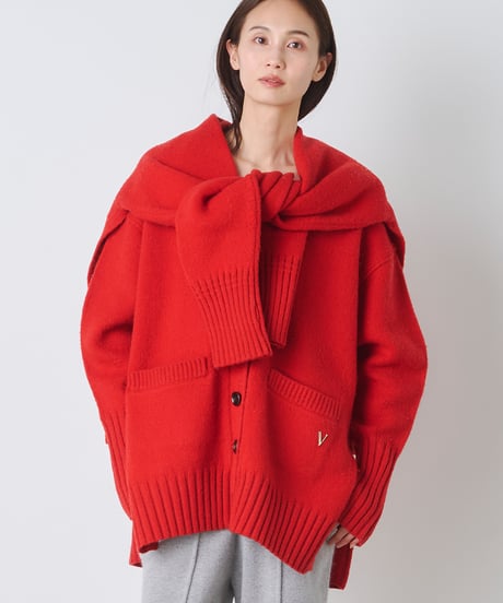 NON MULESING WOOL　KNIT SHOULDER　WRAP