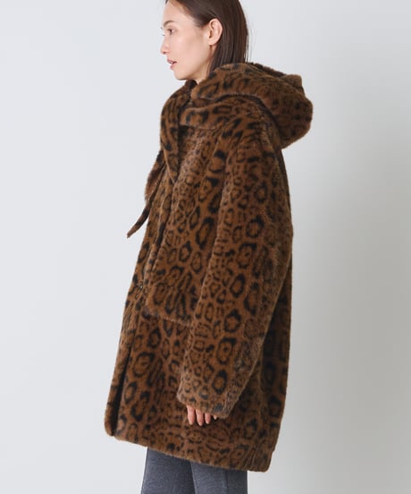 LEOPARD COAT JACKET