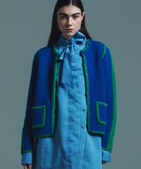 COLOR MOULINET KNIT JACKET