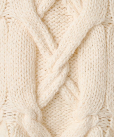 ARAN KNIT　VEST