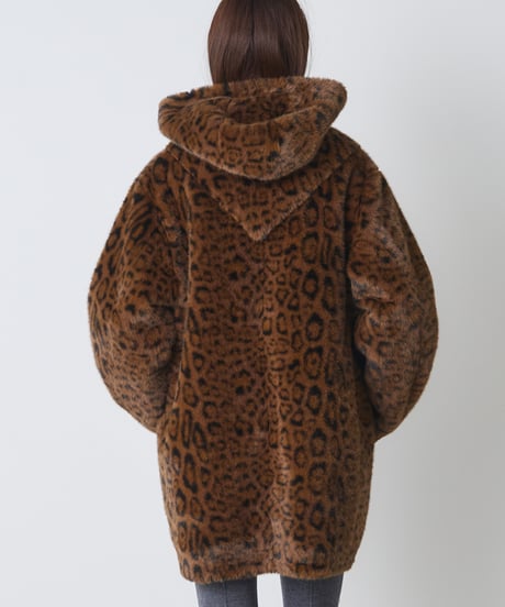 LEOPARD COAT JACKET