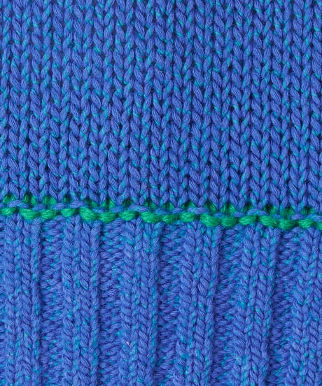 COLOR MOULINET KNIT PULLOVER