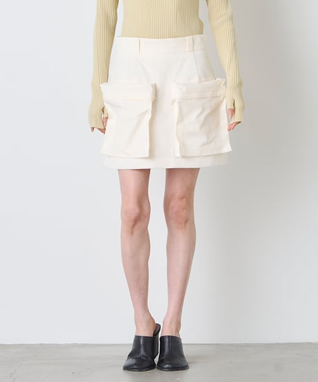 BIG POCKET MINI SKIRT