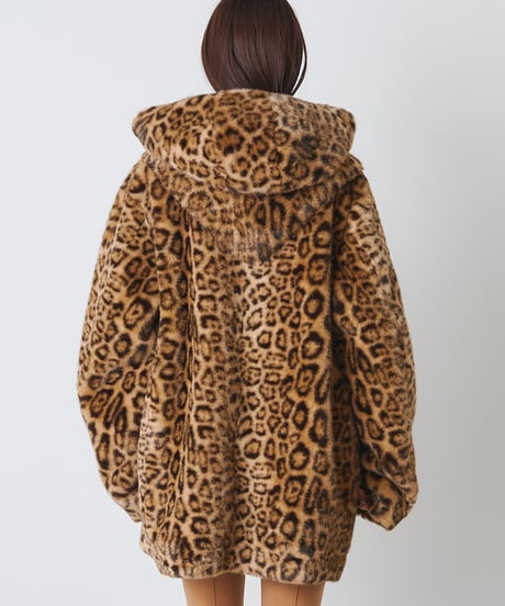 LEOPARD COAT JACKET