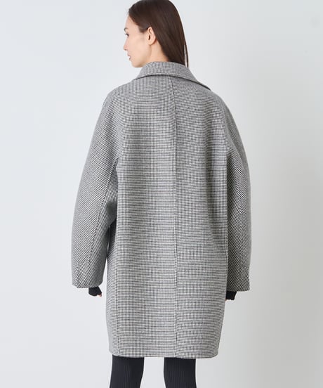REVERSIBLE CHECK COAT