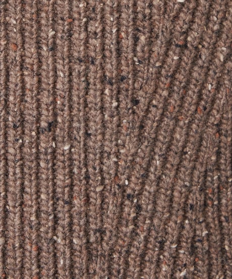 COLOR　NEP TWEED　KNIT　CARDIGAN