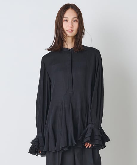 SOFT DOBBY BLOUSE