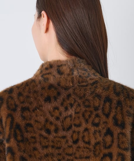 LEOPARD COAT JACKET